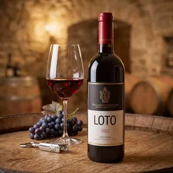 Villa Santo Stefano Loto Toscana Rosso 2022 - Rotwein trocken - Toskana, Italien