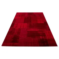 Vintage-Teppich Perugia Mischgewebe Rot Red 70 x 250 cm