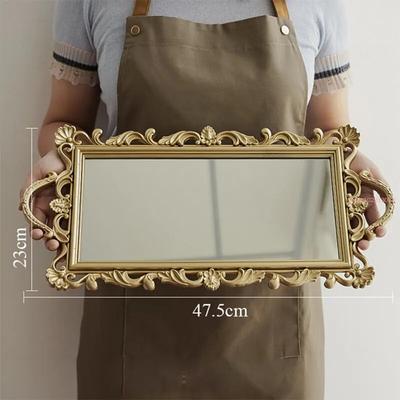 Shop Station Vintage Mirrored Vanity Tray For Perfume, Jewelry And Elegant Dresser Decor c