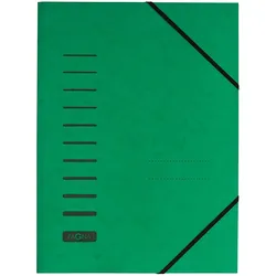 Pagna, Mappe, Eckspannmappe, DIN A4, Gummizugverschluss, einzeln oder 25 Stück (A4)