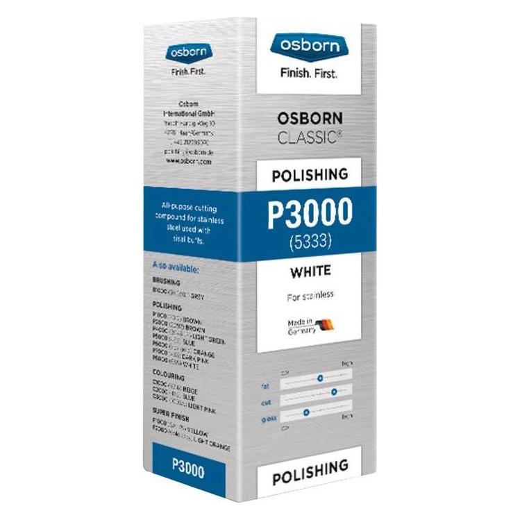 Osborn Polishing paste for use with Sisal discs P3000 Inox, 1kg (3000) (L779005333)