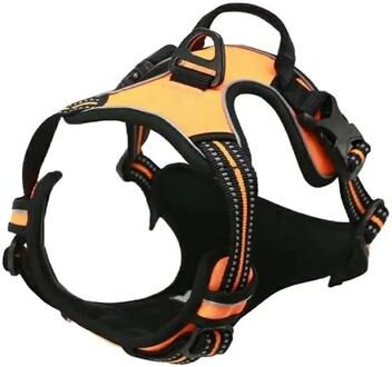 Uplift Essentials Elite Command No Pull Tactical Dog Harness yellow l