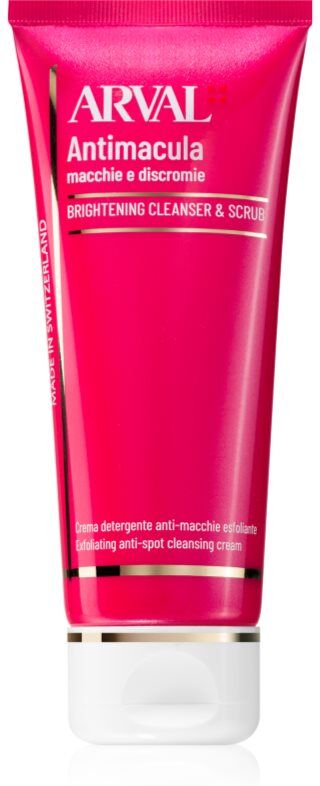 Arval Antimacula Brightening Cleanser & Scrub cleansing scrub cream with a brightening effect 75 ml