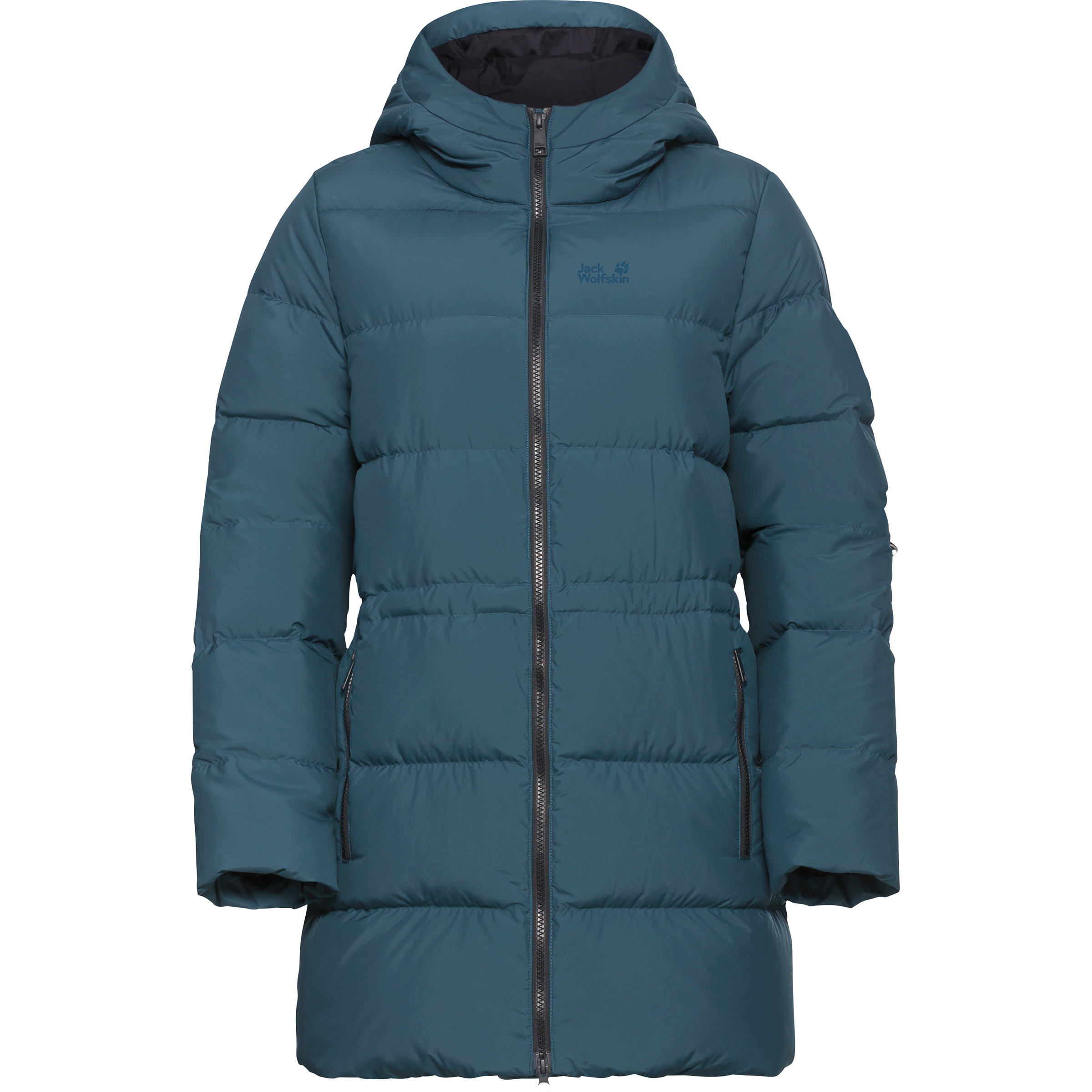 Jack Wolfskin Frozen Palace Parka Damen Winterjacke blau Größe M Lifestyle Wasserabweisend Wasserabweisend