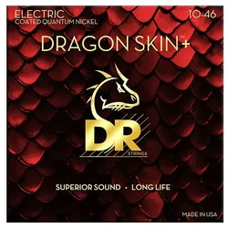 DR Strings Dragon Skin + Quantum Nickel Coated .010-.046 - Saiten E-Gitarre