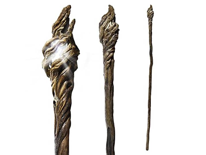 The Noble Collection Gandalf Illuminating Staff Prop Replica in Originalgröße, NN1247