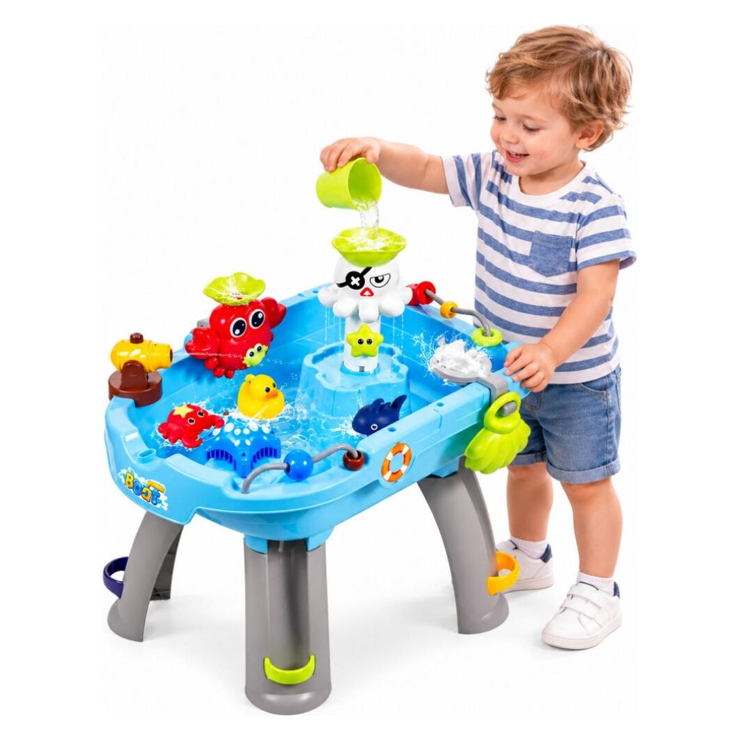 [n]fibrecare Interaktiver Wassertisch zum Angeln, Wasserzubehör, Blau (LEA22633-uniw)