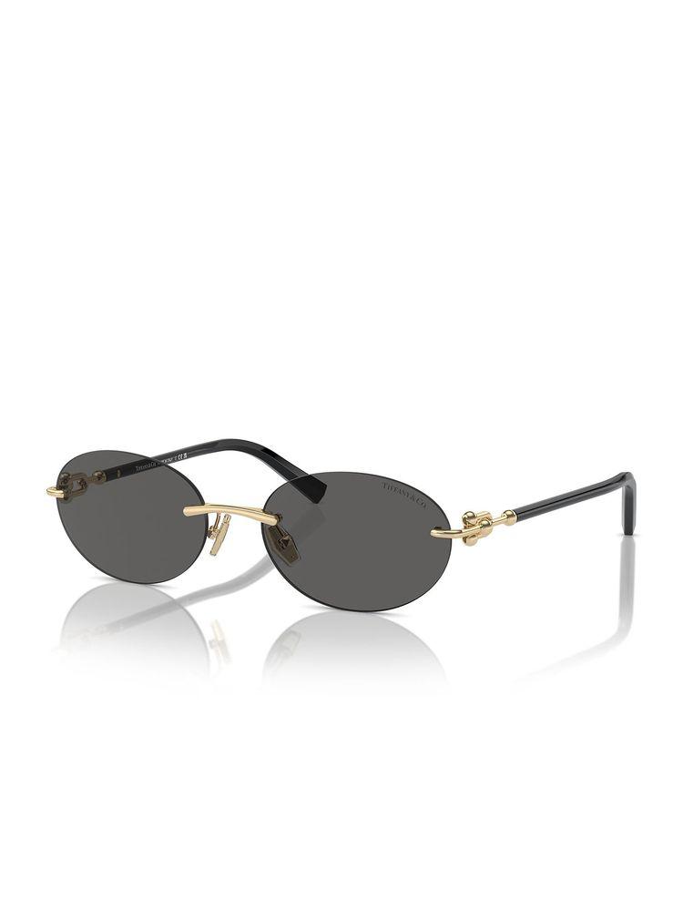 Tiffany Sonnenbrille Grau/Gold