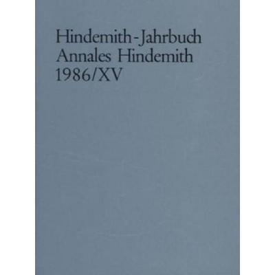 Hindemith-Jahrbuch -
