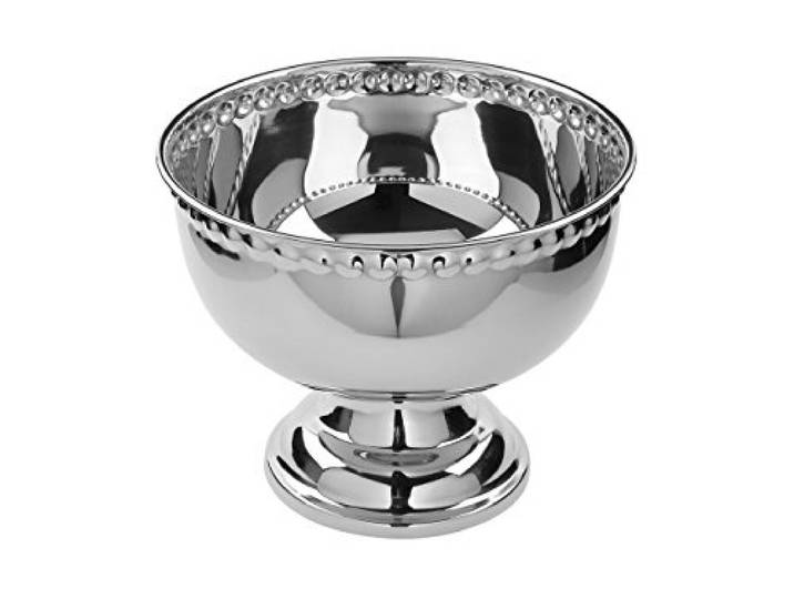 Fink - Punchbowl - Sektkühler - Flaschenkühler - Jupiter - gehämmert - Edelstahl - Ø 30 - Höhe 25 cm