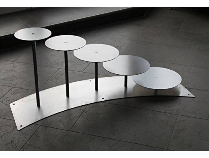 Tortenständer Tortenetagere Aluminium 5 Etagen Rund, Hochzeitstortenständer Ø 20-24 - 28-30 - 32 cm