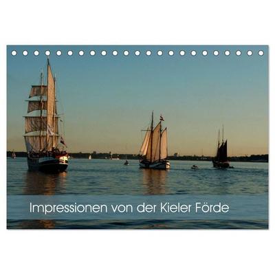 Impressionen von der Kieler Förde (Tischkalender 2027 DIN A5 quer), CALVENDO Monatskalender