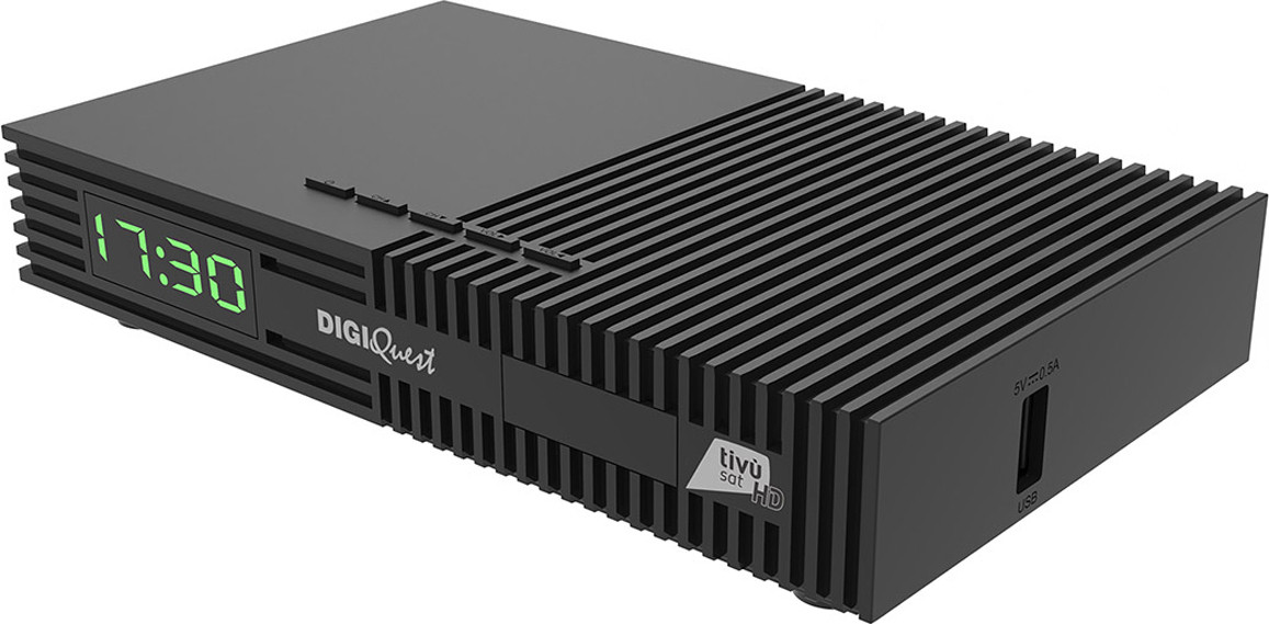 Digiquest TIVùSAT TI9 Satellietontvanger Full HD DVB-S2 1920 x 1080 pixels 1080p HEVC