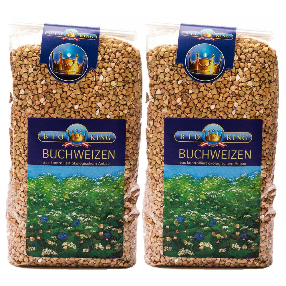 BioKing Bio Buchweizen 2x750 g Kerne