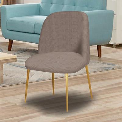 moderner Stuhl mit niedriger Rückenlehne und 5x5-Rasterdesign – abgerundeter Rahmen, minimalistische Ästhetik, kompakte und stilvolle Sitzgelegenheit