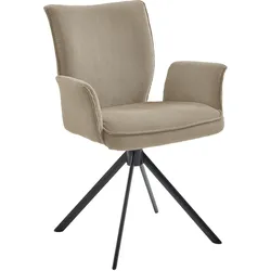 Polsterstuhl CONNY (BHT 61x88x59 cm) - Bezug: Stoff - BHT 61x88x59 cm