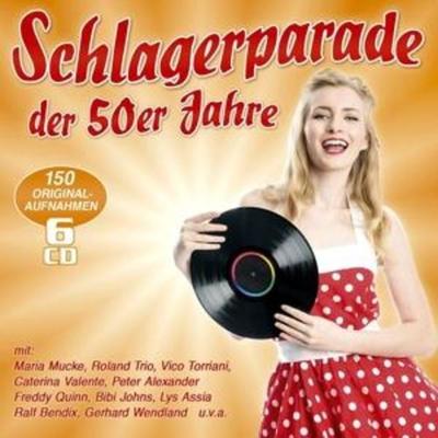 Schlagerparade der 50er Jahre - 150 Originalaufnah - Various, CD