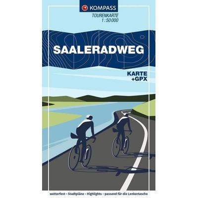KOMPASS Fahrrad-Tourenkarte Saaleradweg - Von Münchberg nach Schönebeck (Elbe) 1:50.000, Sonstige von , KOMPASS Freytag & Berndt, 978-3-99154-186-8