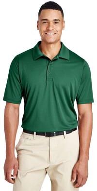 Team 365 TT51 Men's Zone Performance Polo Shirt in Sport Forest Green size 6XL   Polyester