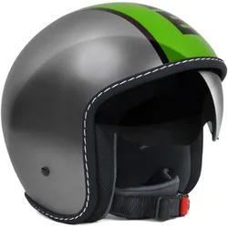 Momo Design Blade Alu/Green Jet Helmet
