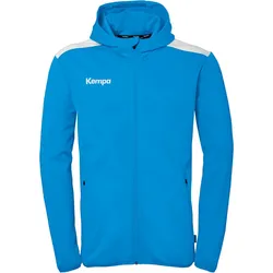 Kempa Emotion 27 Trainingsjacke mit Kapuze Herren kempablau/weiß XL