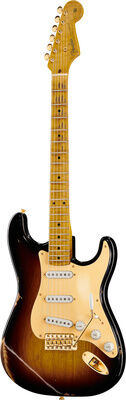 Fender 55 Strat Bone Tone WF2CS Relic Wide Fade 2