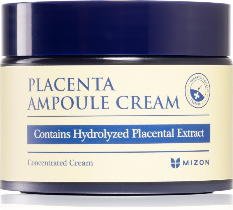 Mizon Placenta Ampoule Cream cream for skin regeneration and renewal 50 ml