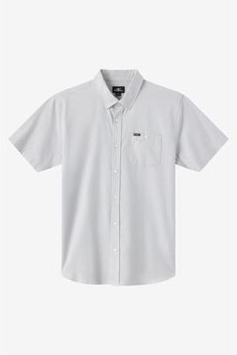 O'Neill s Light Check Standard Fit Shirt in High-Rise, Size Medium, Elastane/Polyester