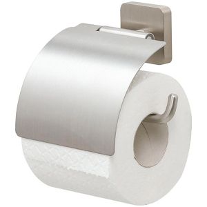 Tiger Toilettenpapierhalter Onu, Edelstahl gebürstet, zum Bohren, für 1 Rolle, aus Edelstahl