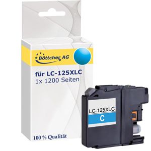 kompatibel für Brother LC-125XLC Druckerpatrone