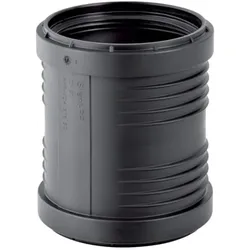 Geberit Silent PP Doppelsteckmuffe 390616141 DN 125, schalloptimiert