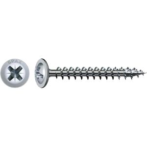 Spax Holzschrauben 0281010400252, Wirox, 4 x 25mm, Vollgewinde, Tellerkopf, 3000 Stück