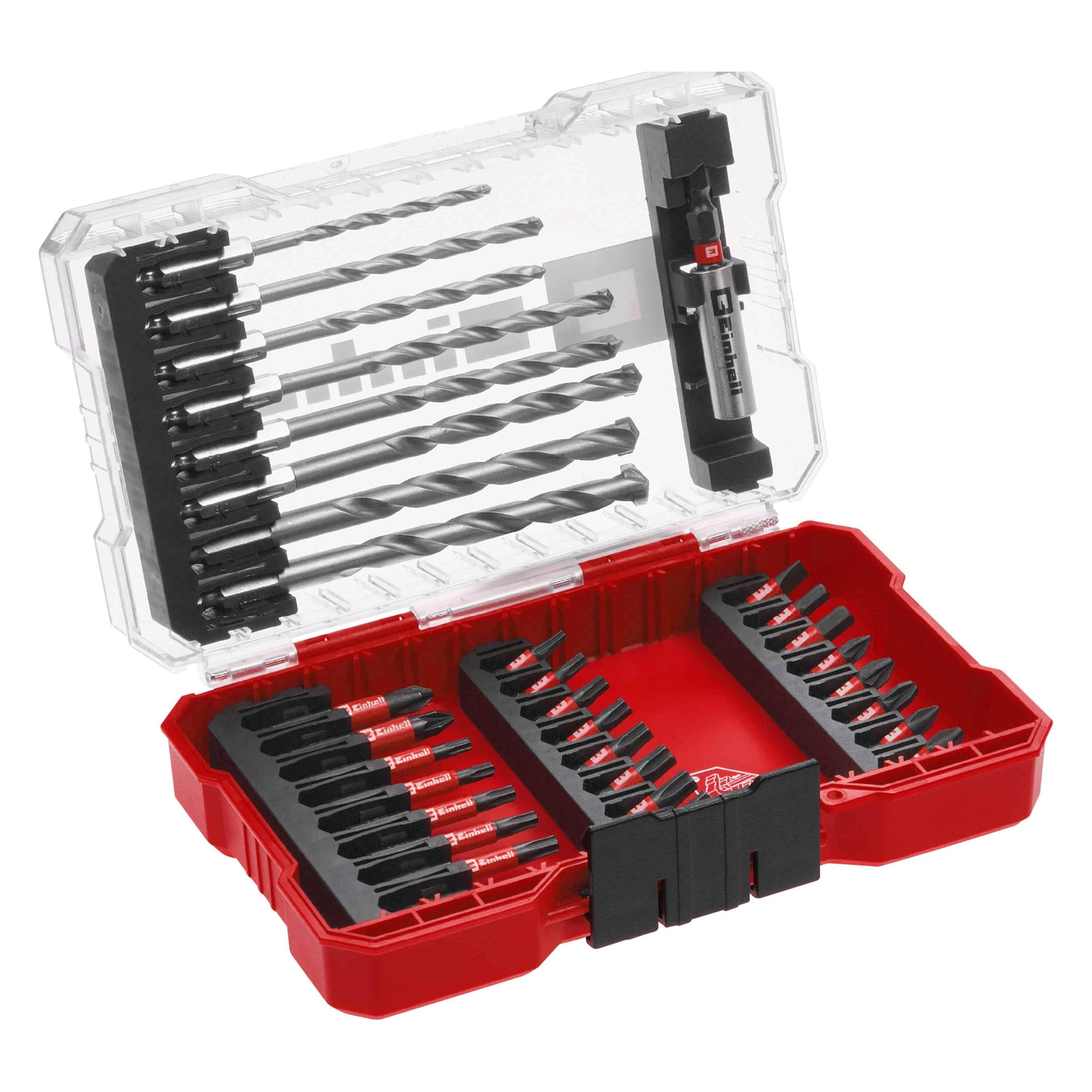 Einhell 108753 33teilig Bohrer- und Bit-Sortiment (3-10 Millimeter) (108753)