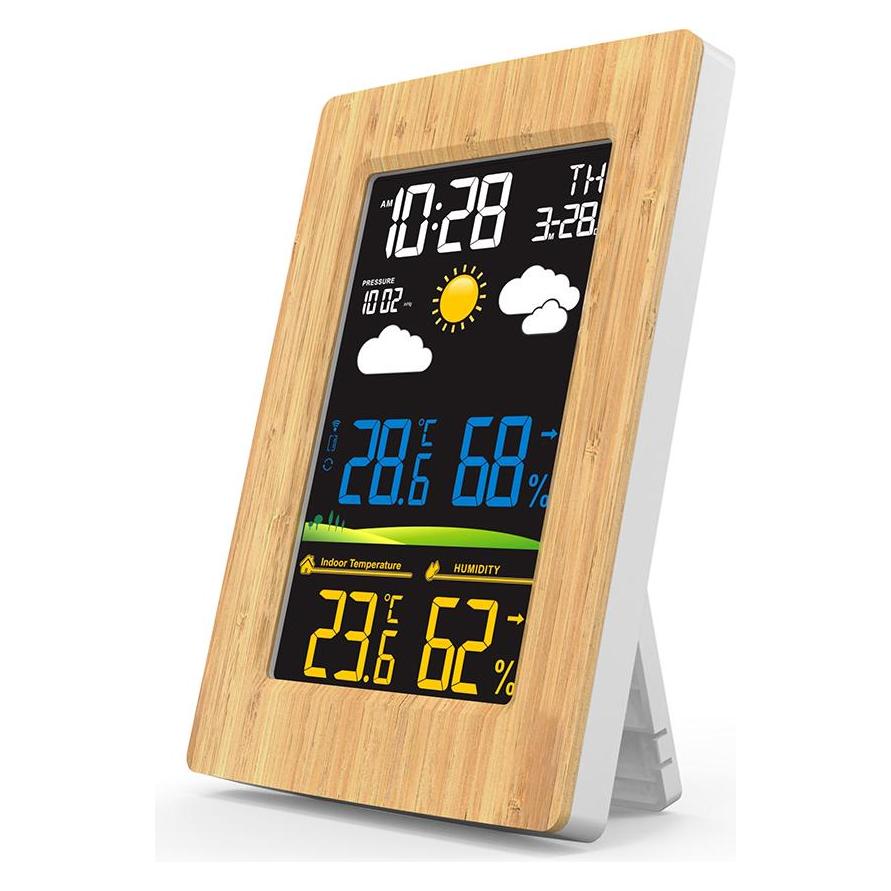 Livoo Wetterstation Holzeffekt (59945329)
