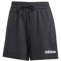 adidas Essentials Linear French Terry kurze Hose Damen - black/wh