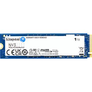Kingston Festplatte NV3, SNV3S/1000G, M.2 2280, intern, M.2 / NVMe PCIe 4.0, 1TB SSD