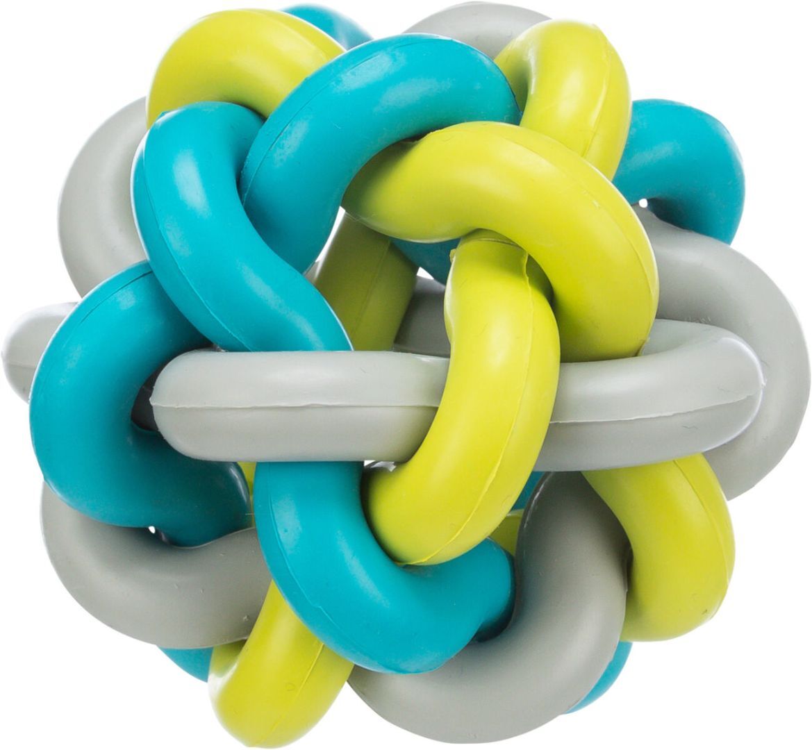 TRIXIE Knoten-Ball, Naturgummi, Ø 7 cm