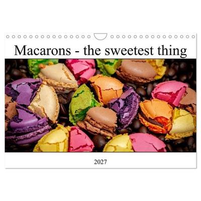Macarons - the sweetest thing (Wall Calendar 2027 DIN A4 landscape), CALVENDO 12 Month Wall Calendar