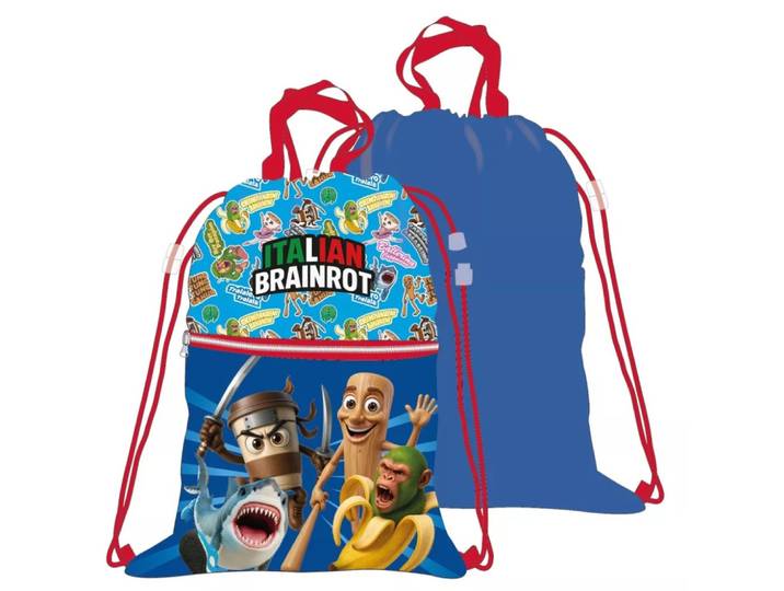 Sweet Home gymtas Brainrot Italian Deluxe 45 x 35 cm