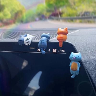 Uplifted Finds Cat Figurine Screen Edge And Dashboard Decor Cat Figurine Screen Edge And Dashboard Decor