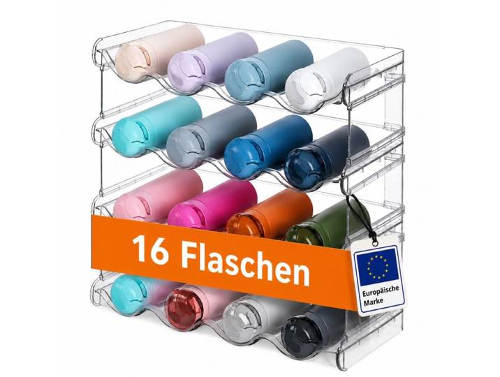 Relaxdays Stapelbarer Flaschenhalter