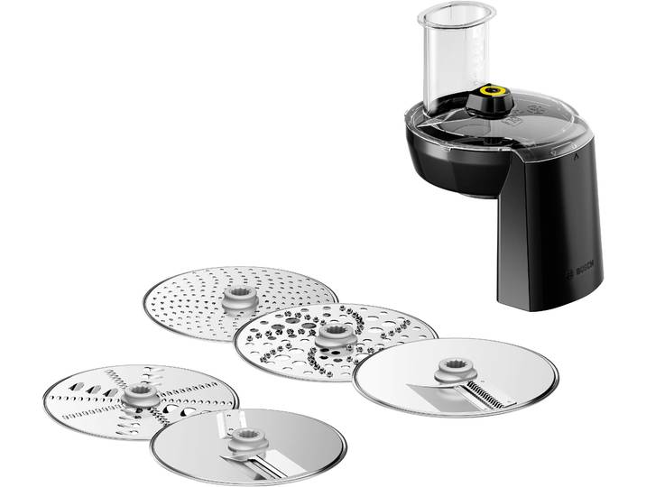 BOSCH Küchenmaschinen Zubehör-Set VeggieLove Set MUZS68VL , schwarz, Küchenmaschinen-Aufsätze, Küchenmaschinen Zubehör-Set