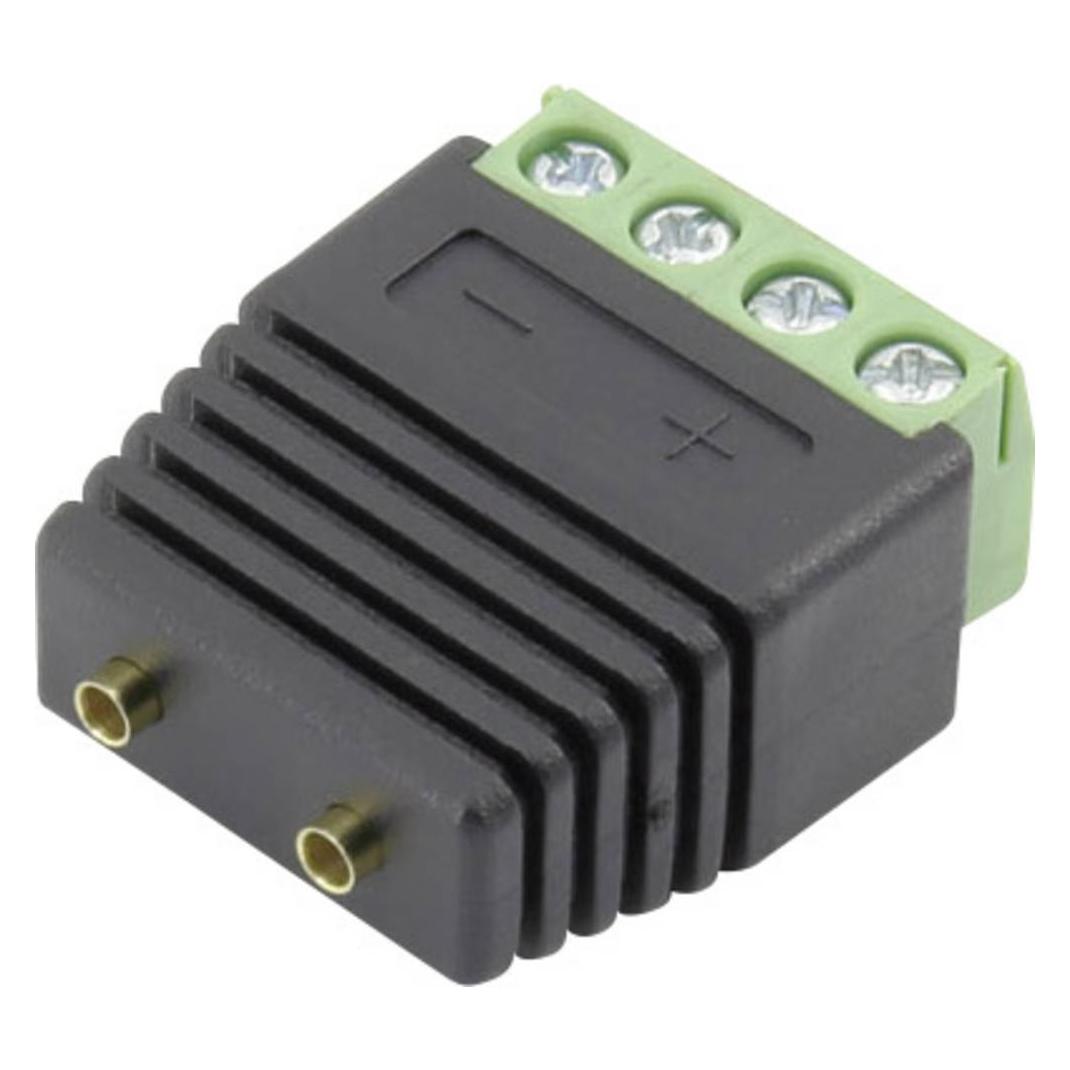 Conrad Components Bananen-Doppelbuchse 2 mm mit Anschlussklemme (1408780)