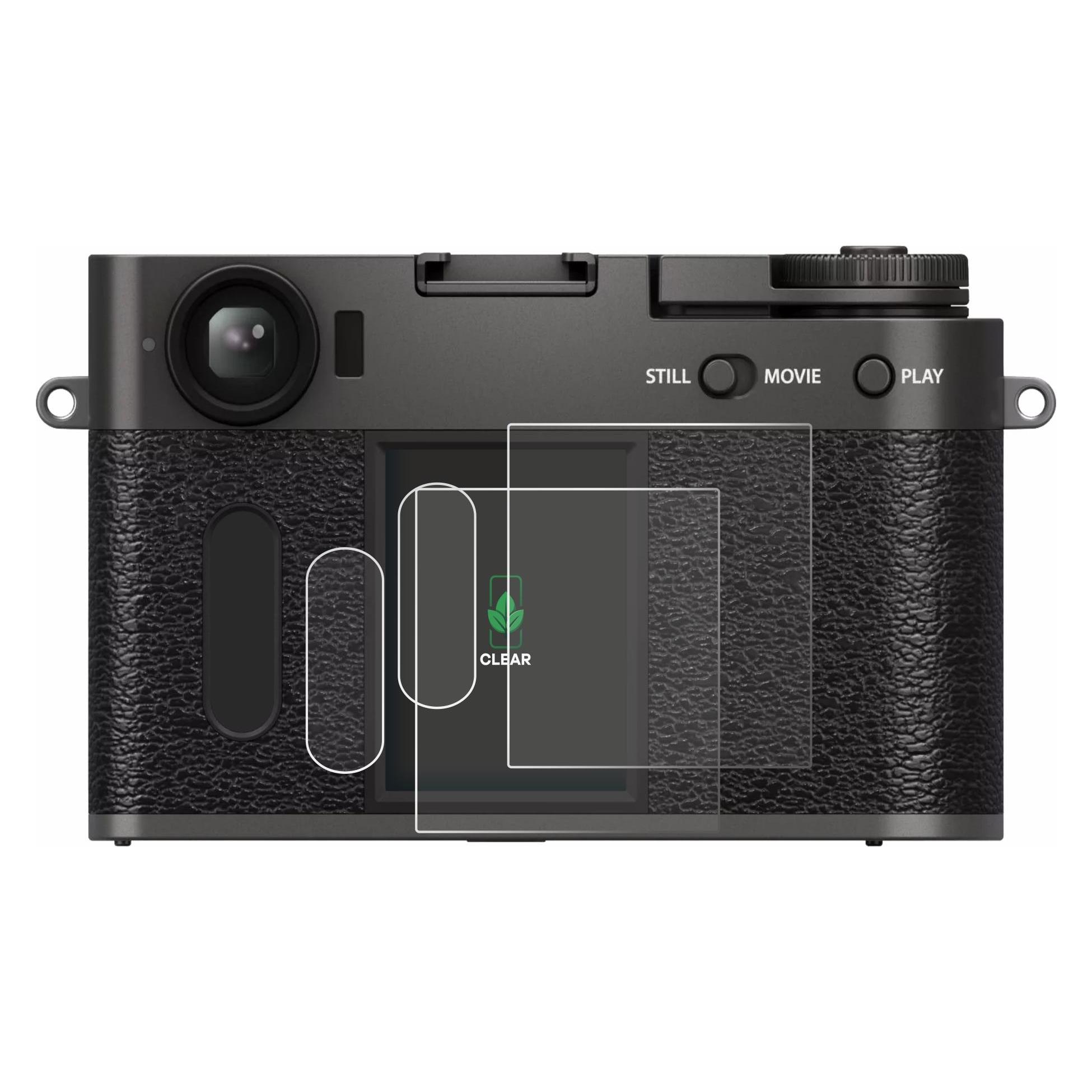 ScreenLeaf Schutzfolie für Fujifilm X Half X-HF1 Displayschutz Display Schutz Folie Klar Transparent (6159553)