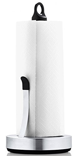 Blomus LOOP Keukenrolhouder, Mat Roestvrij Staal, B: 15 cm, D: 15 cm, H: 34 cm