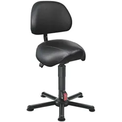 mey chair Stehhilfe »A9R« Sattelsitz Fuß klappbar schwarz
