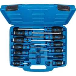 BGS Schraubendreher-Satz mit 6,3 mm (1/4") Innenvierkant 12tlg.  - 7896