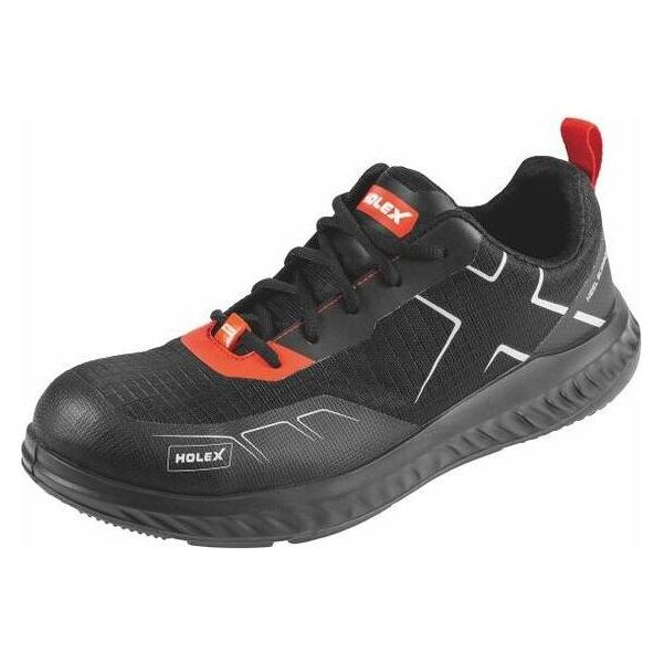Holex Halbschuh schwarz / rot Sicherheitsschuh Move One, ESD, S1P, EU-Schuhgrösse: 43 (S1P, 43) (35602798)