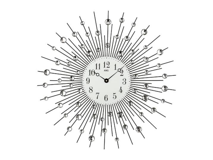 Horloge murale Yulin Fer verni Ø 60cm Noir
