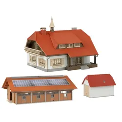 Faller 130583 H0 Bauernhaus mit Stallung und Garage